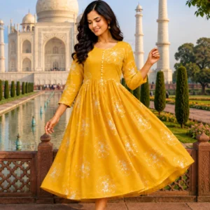 anmol fashion Viscose Rayon Stitched Anarkali Gown